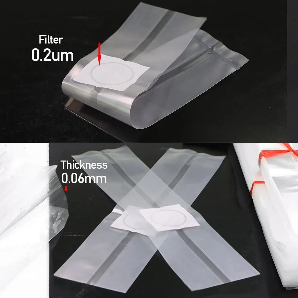 50pcs PP Mushroom Planting Bag - đánh giá và giá Mushroom Spawn Bag